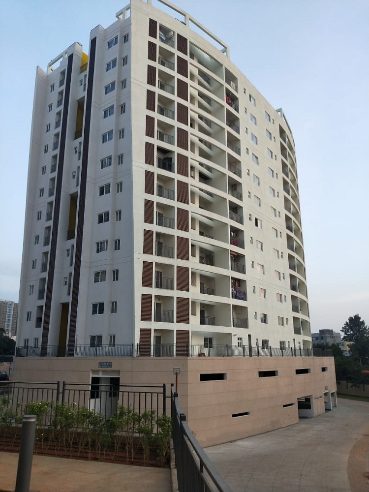 2 bhk for rent at Kolte Patil Mirabillis fully furnished-Rented property
