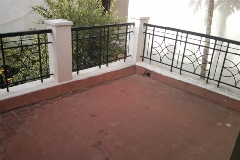 Rear Balcony