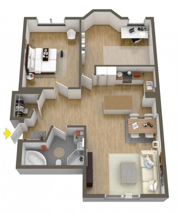 overhead-view-two-bedroom-600x849